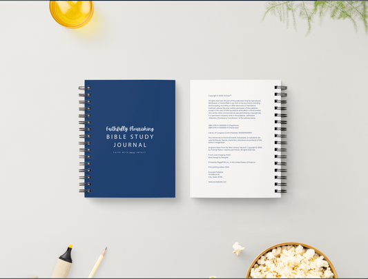 Faithfully Flourishing Notebook - A5